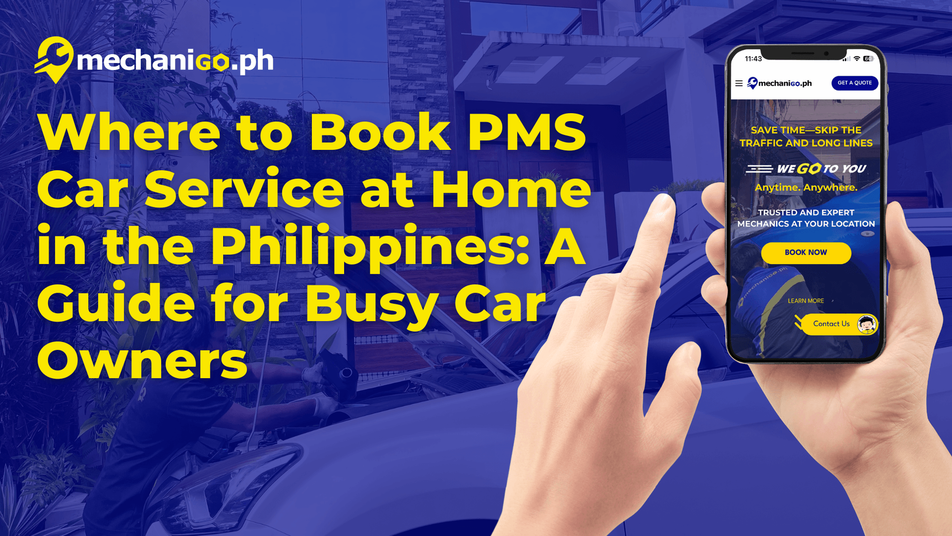 Where to Book PMS Car Service at Home in the Philippines: A Guide for Busy Car Owners