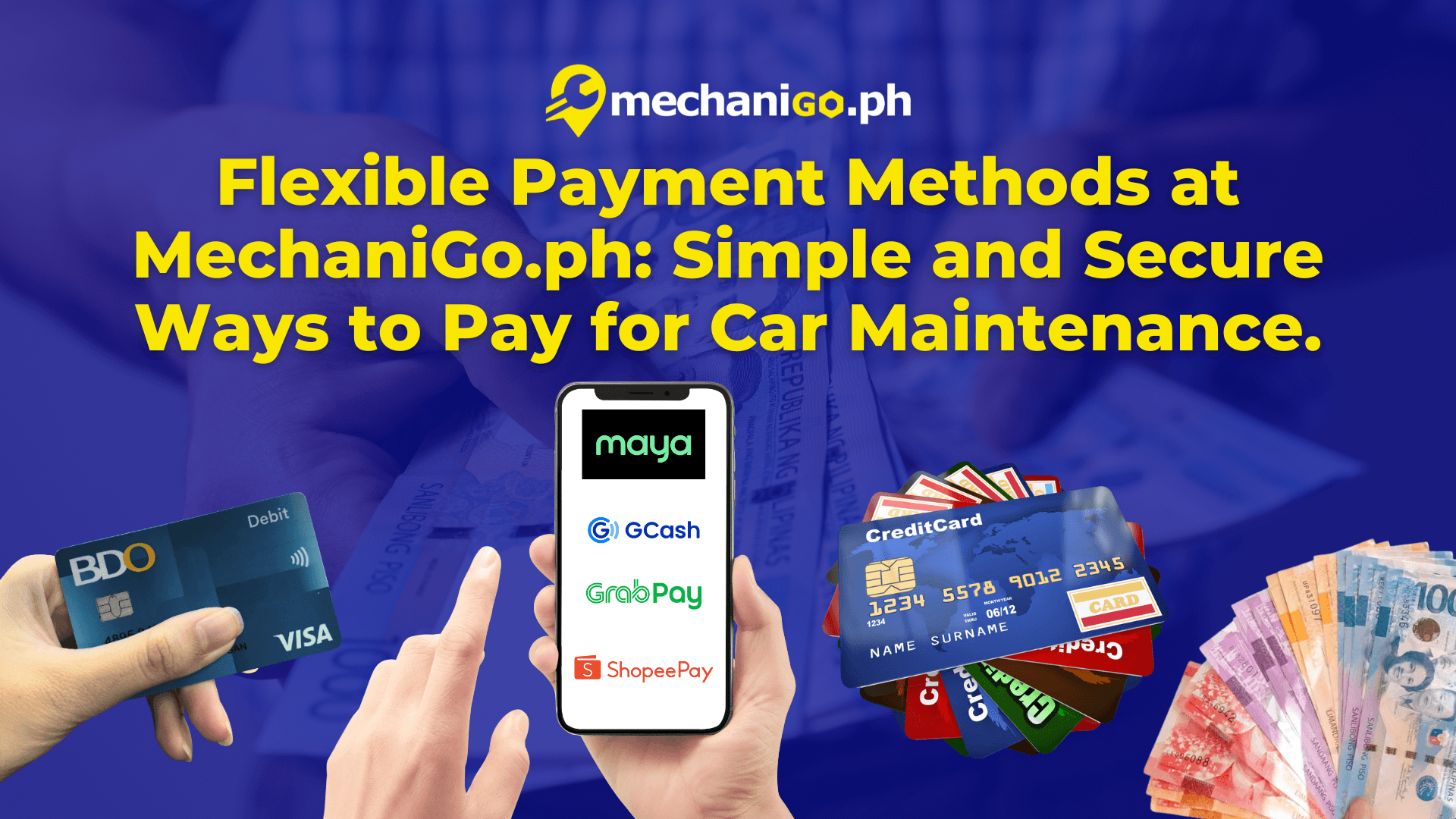 Flexible Payment Methods at MechaniGo.ph: Easy and Secure Ways to Pay for Car Maintenance