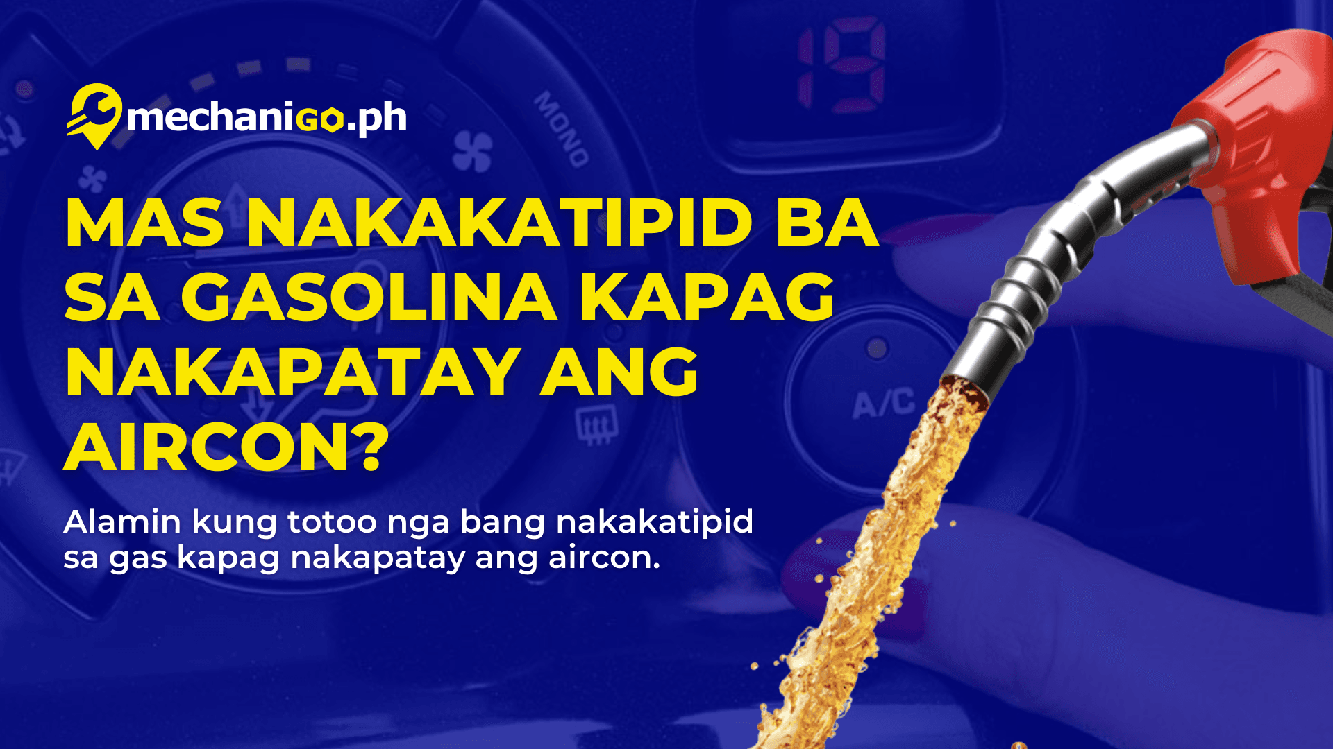Mas Nakakatipid ba sa Gasolina kapag Nakapatay ang Aircon?