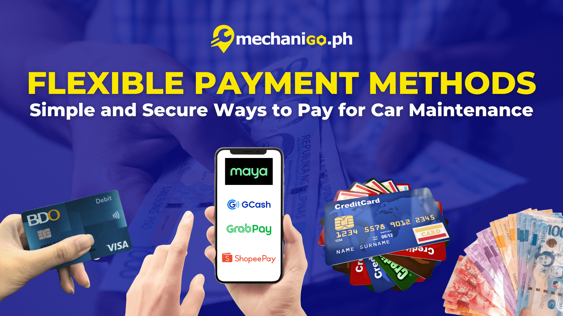 Flexible Payment Methods at MechaniGo.ph: Easy and Secure Ways to Pay for Car Maintenance